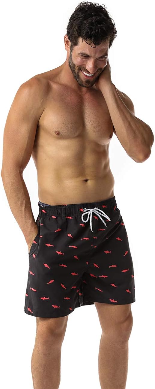 SILKWORLD Men's Swim Trunks Quick Dry Shorts with Pockets | 