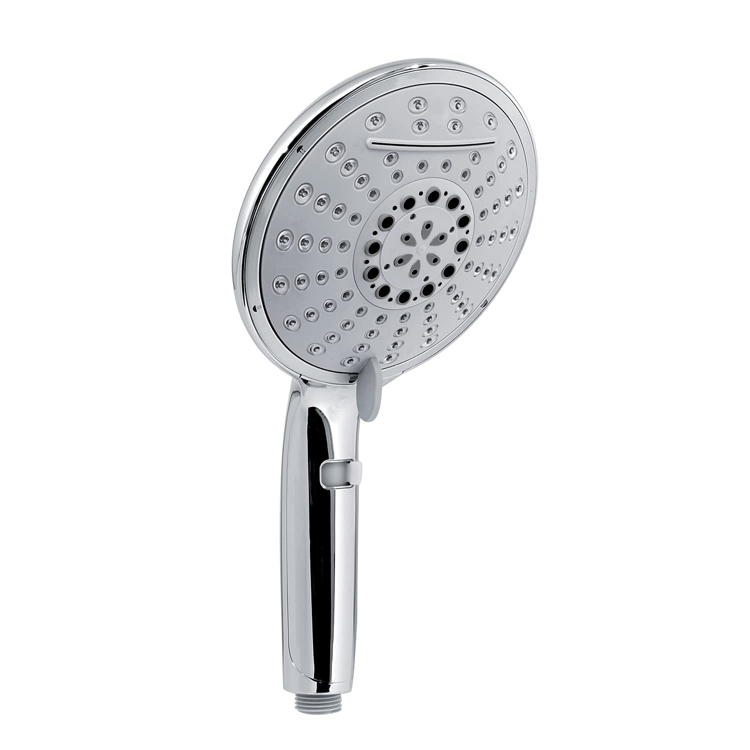 Gedy G-Top 01, Shower Head ABS with Chrome Finish, 5 Year Warranty, R&D Design, Sand Shower Filter Included, Unique