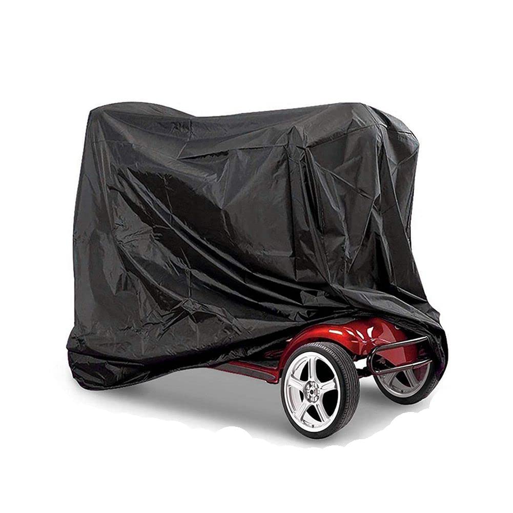 Asudaro Waterproof Heavy Duty Scooter Wheelchair Protection Cover, UV Protection, Universal Fit, 140cmx66cmx91cm, 170cmx61cmx117cm, 190cmx71cmx117cm