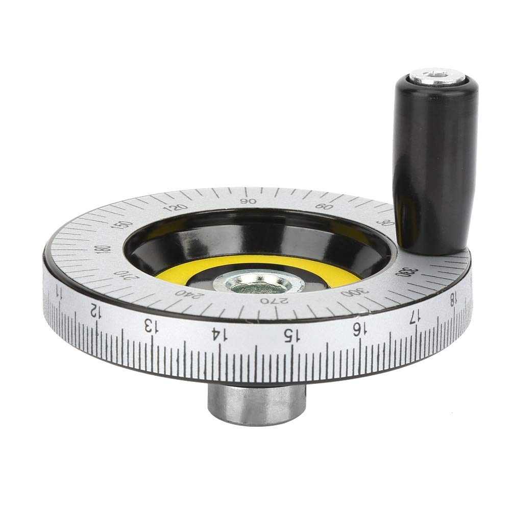 Oumefar 1 pcs Handwheel Bakelite Removable Revolving Handle Lathe Hand Wheel Scale Switch Control with Screw Hole for Milling - Image 3