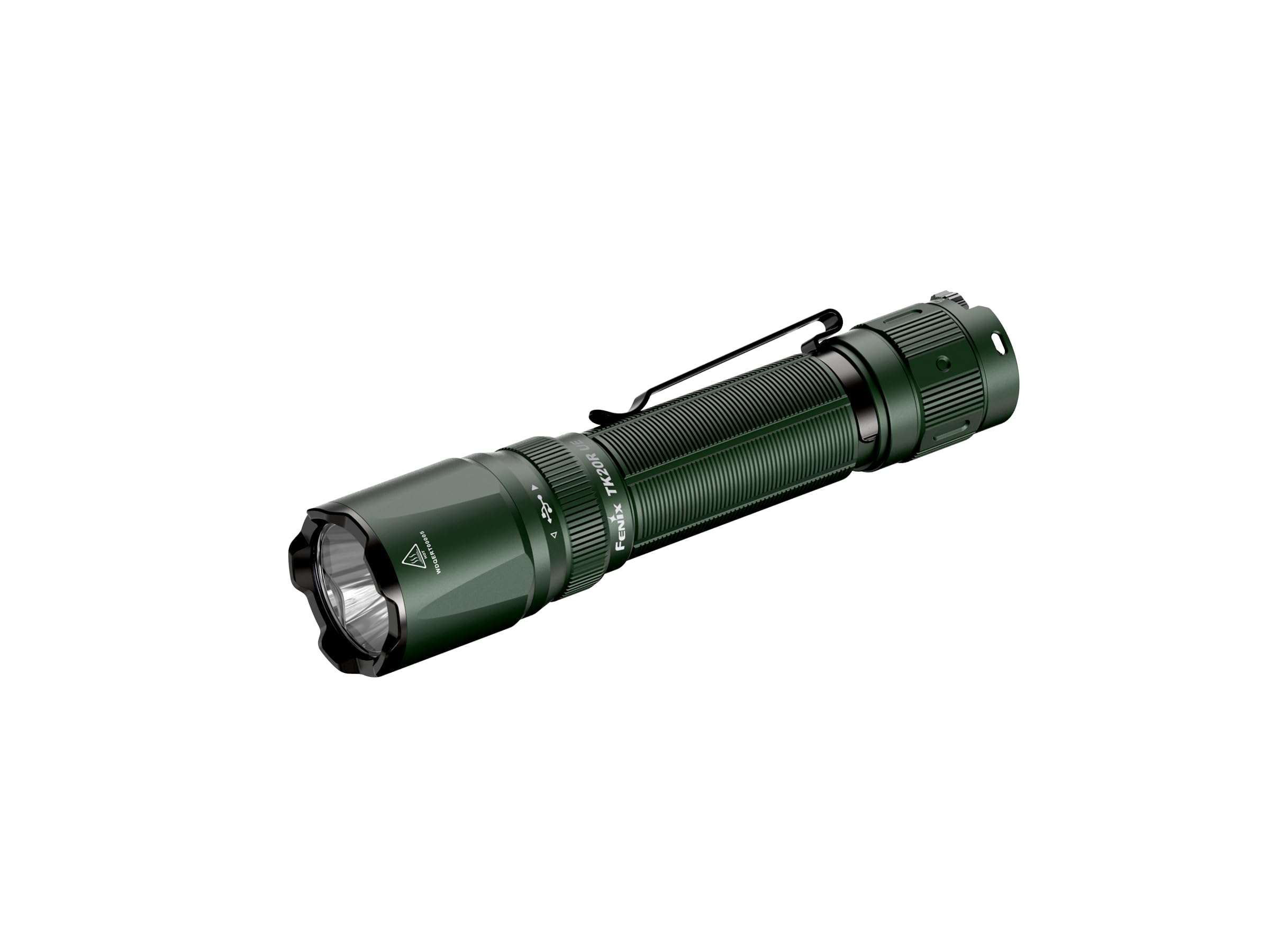 fenix TK20R UE Tropic Green, Rechargeable Long Range Ultra Bright Police Torch | 2800 lumens | 465m | 40 Hrs Max | Instant Strobe | 21700 Battery Powered | IP68