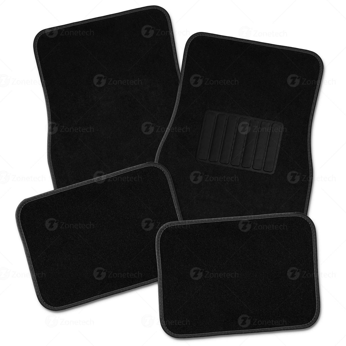 Best Floor Mats Reviews  Zone Tech All-Weather Carpet Vehicle Floor Mats