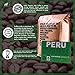 Wild Coffee, Whole Bean Coffee, Naturally Grown, Fair Trade, Single-Origin, 100% Arabica, Austin Fresh Roasted (Peru Roast (Light-Medium), 12 ounce)