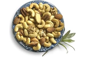 The Peanut Shop of Williamsburg Handcooked Virginia Nuts Mixed Nuts with Virginia Peanuts, Filbert Nuts, Cashews, Almonds, Brazils, Pecans, Gluten Free Ingredients - 9 Oz Tin