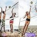 RAPICCA Volleyball Net for Indoor or Outdoor Sports Backyard Schoolyard Pool Beach Volleyball Replacement Net for Tournament or Championships (32 FT x 3 FT) Poles Not Included
