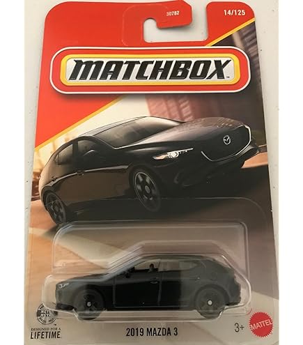 Matchbox 2019 Mazda 3 Champagne #77 Mainline 2024 Case K (In-Stock) New