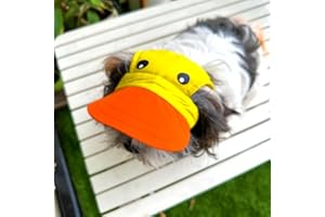 Dog-O-Bow Yellow-Orange Baseball Cap for Dogs (Medium)