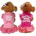 Howstar Pet T-Shirt, Dog Summer Apparel Puppy Pet Clothes for Dogs Cute Soft Vest (M, B)