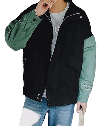 Amazon Rehoodn メンズ ジャンパー ラウンドネック 春 秋 長袖