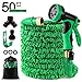 50 feet Expandable Garden Hose, Water Hose, With Triple Layered Latex Core, With 3/4