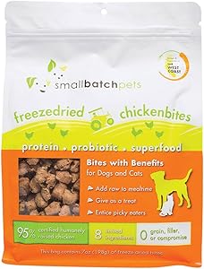Small Batch Small Bites Freeze Dried Dog Food (Chicken, 7 oz.)