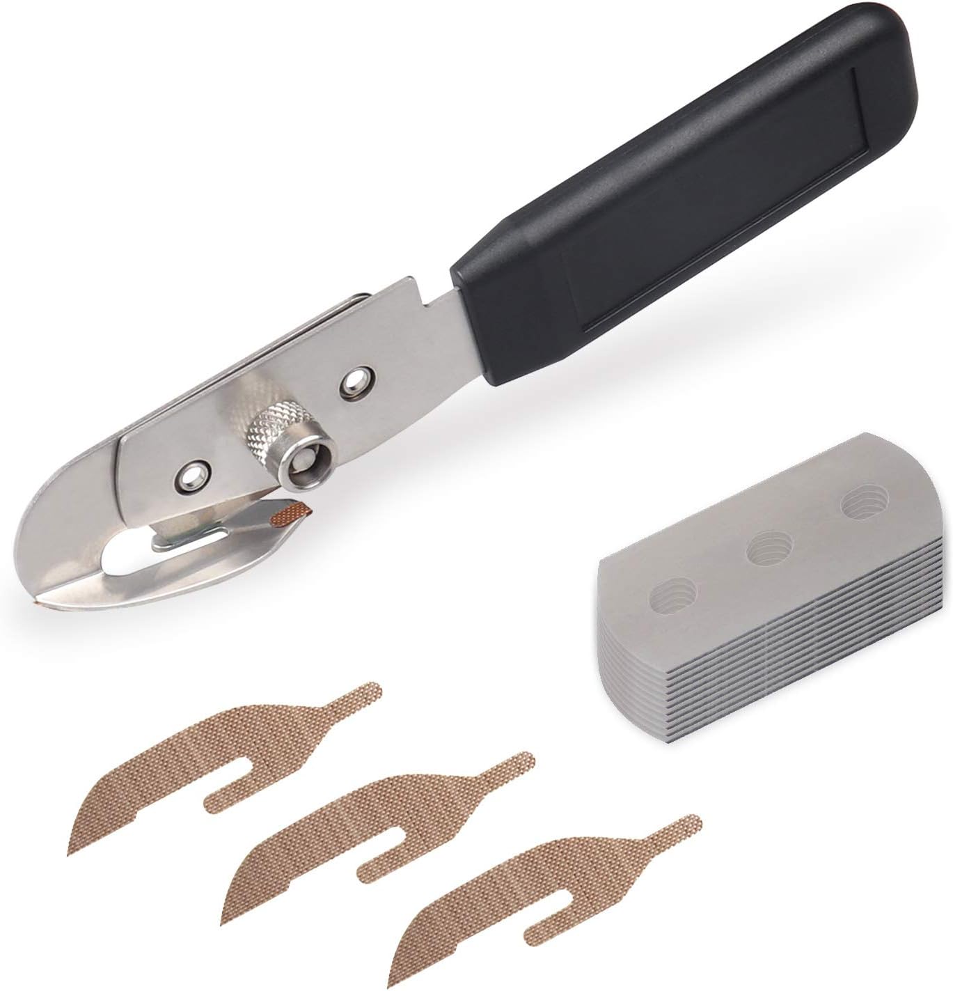 Ehdis Vinyl Wrap Film Cutter Craft Cutting Tool with 10 Replaceable Double Edge Stainless Steel