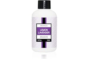 Aronica Lemon Lavender Essential Oil, Diffuser Oil Refills Scents for Home, Refill Essential Oil Bottle, Luxury Home Fragrance