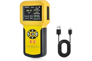 HOLDPEAK Geiger Counter, Rechargeable Nuclear Radiation Detector with LCD Display, Beta, Gamma & X-ray Detection, 5 Measureme