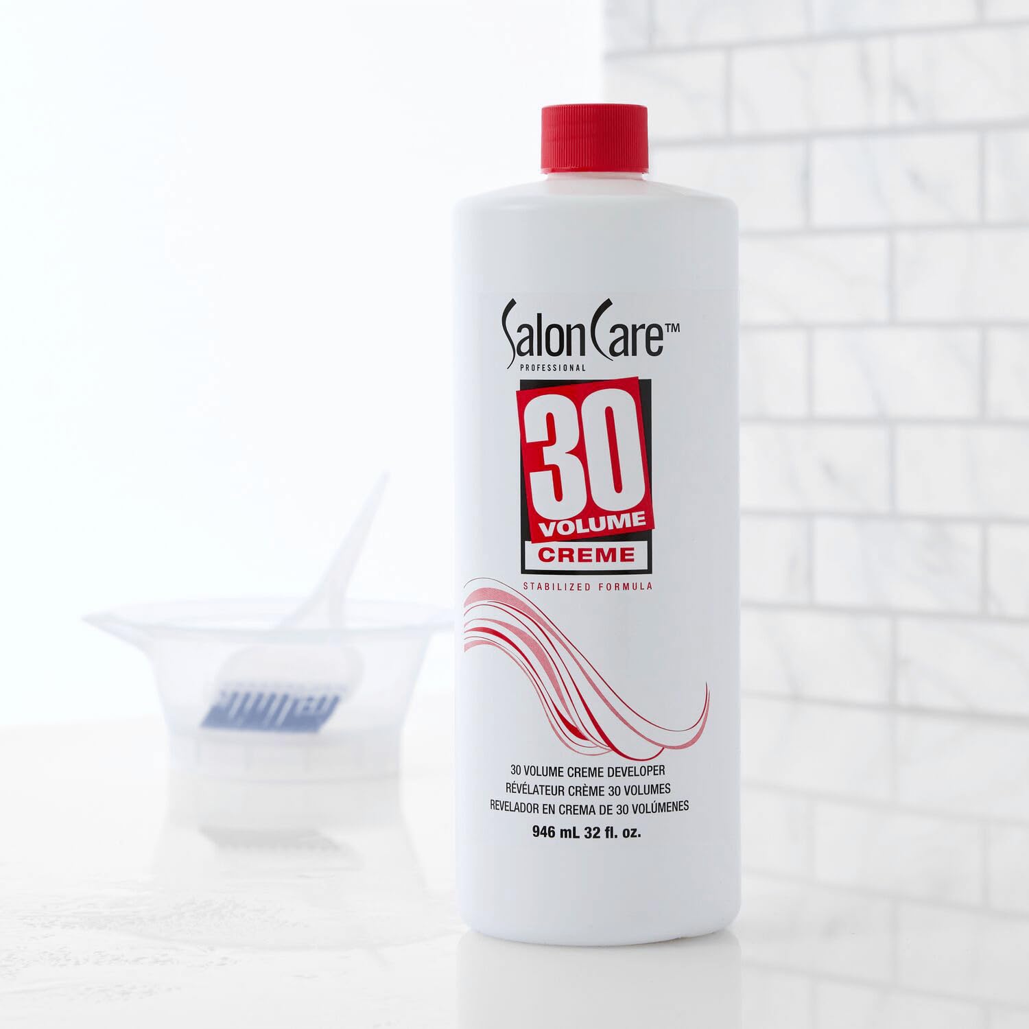 Salon Care 30 Volume Creme Developer 32 Oz