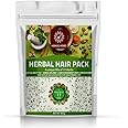 Herbal Hair Growth Mix by Hebhac Herbs - 100g Powder with Unique Blend of 17 Traditional Herbs for Thick, Long Hair