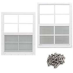 NeatiEase 2 Pack Shed Window, 24" x 36" Flush Mount