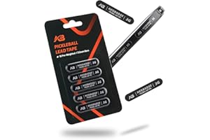Neobadge Pickleball Lead Tape - Super High Adhesive Lead Tape - Designed Specifically for Pickleball Paddles - Building The Perfect Moment of Hitting a Ball can Make You a Better Player.