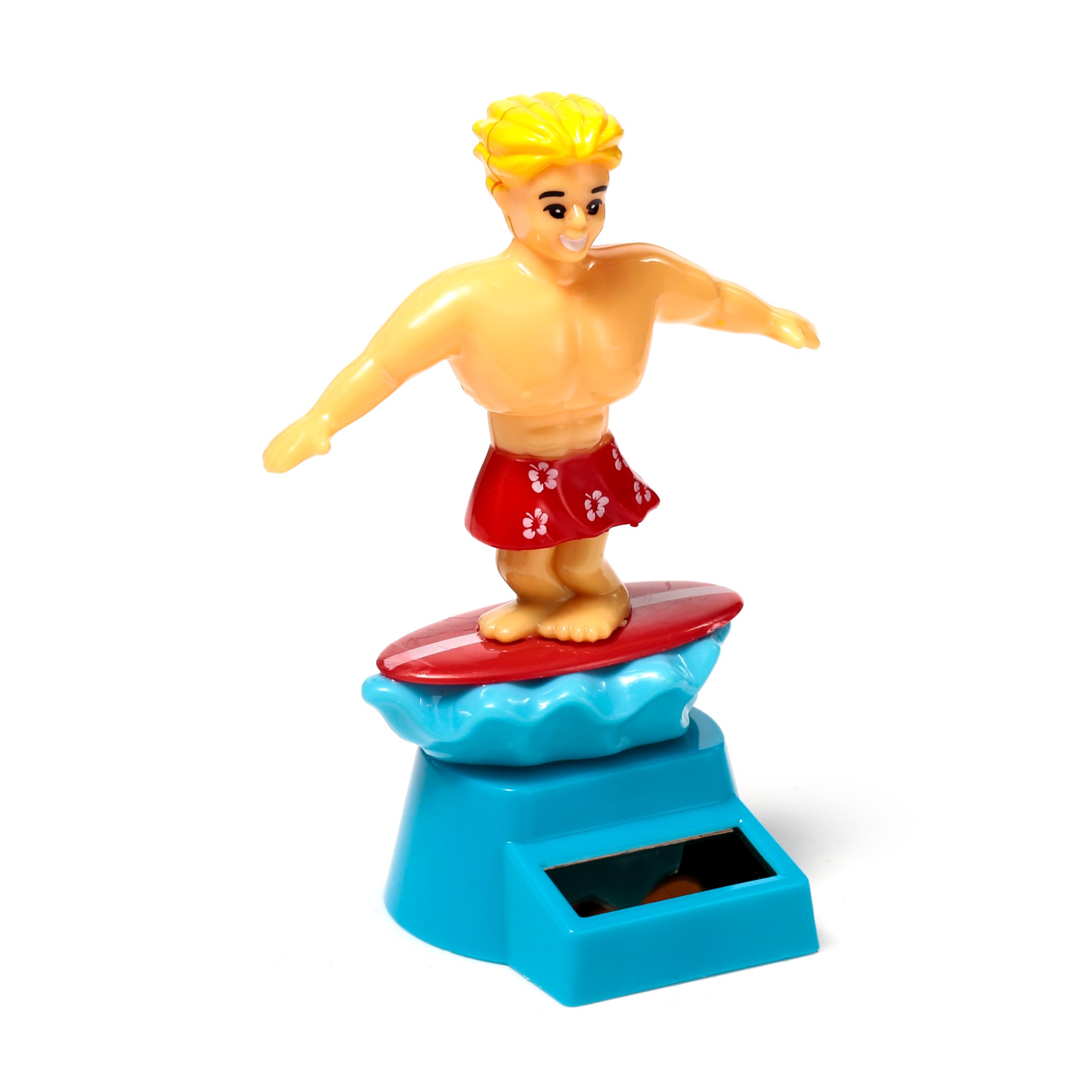 Puckator Surfer Dude Solar Pal - Home Office Table Desk Dashboard Car Decor Decoration - Gift Ideas - Gifts For Teenage Old Boy Girl Dad Mums - Powered KIds Toys Toy Figure Figures