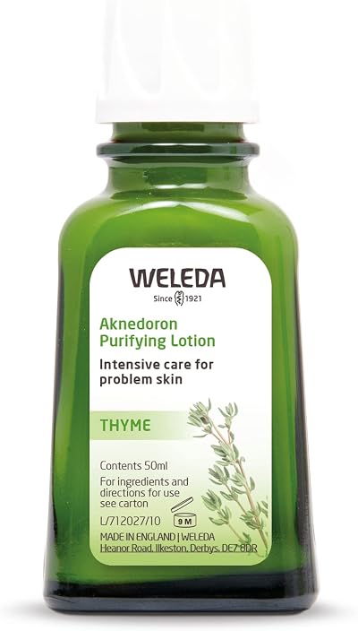 Weleda Aknedoron Purifying Lotion Spot Treatment for Problem Skin 100ml