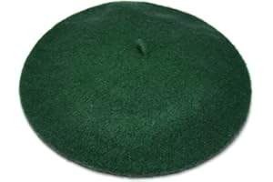 JOYHY Women's Solid Color Classic French Style Beret Beanie Hat