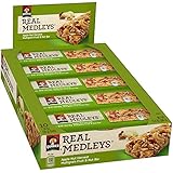 Quaker Real Medleys Bars, Apple Nut Harvest, 13.4 Ounce (Box of 10)