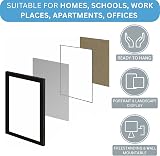 Clay Roberts 7x5 Picture Frame Silver Freestanding Wall Mountable 13x18 cm view 6