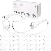 Clear Safety Glasses Bulk of 24, ANSI Z87.1 Eye Protection for Women Men, Scratch & Impact Resistant Protective Glasses, Idea