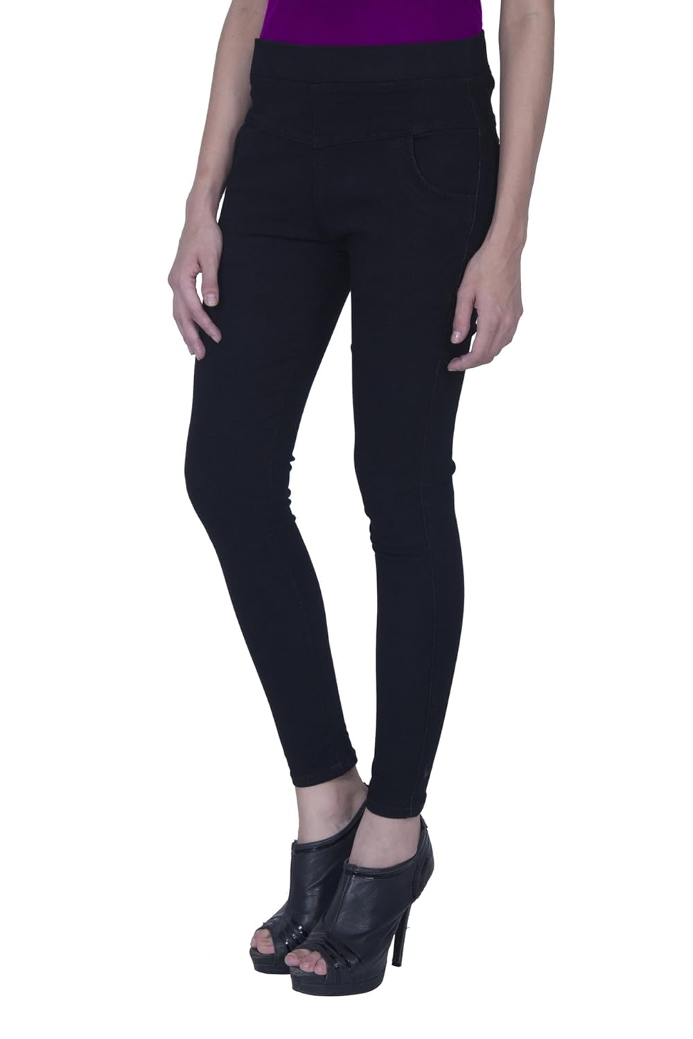 damen mode women stretchable denim jeggings