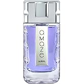 Ajmal Amaze Eau de Parfum for Men – Long Lasting Woody Citrus & Musky Cologne – Premium Dubai Perfume – 3.4 fl oz (100 ml)