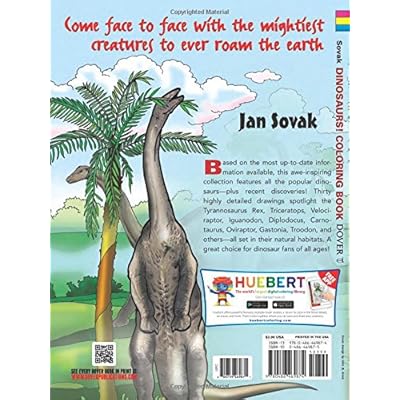 Download Buy Dinosaurs Coloring Book Paperback January 26 2009 Online In Indonesia 0486469875