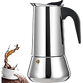 DITOSH 12 Cup Stovetop Espresso Maker Stainless Steel Moka Pot Espresso Maker Percolator Italian Coffee Maker Capable Mocha C