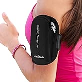 Simptech Running Phone Armband, Sweatproof Workout Phone Holder Fits iPhone 14/13/Pro Max/Plus/Mini/12/11/SE/XR