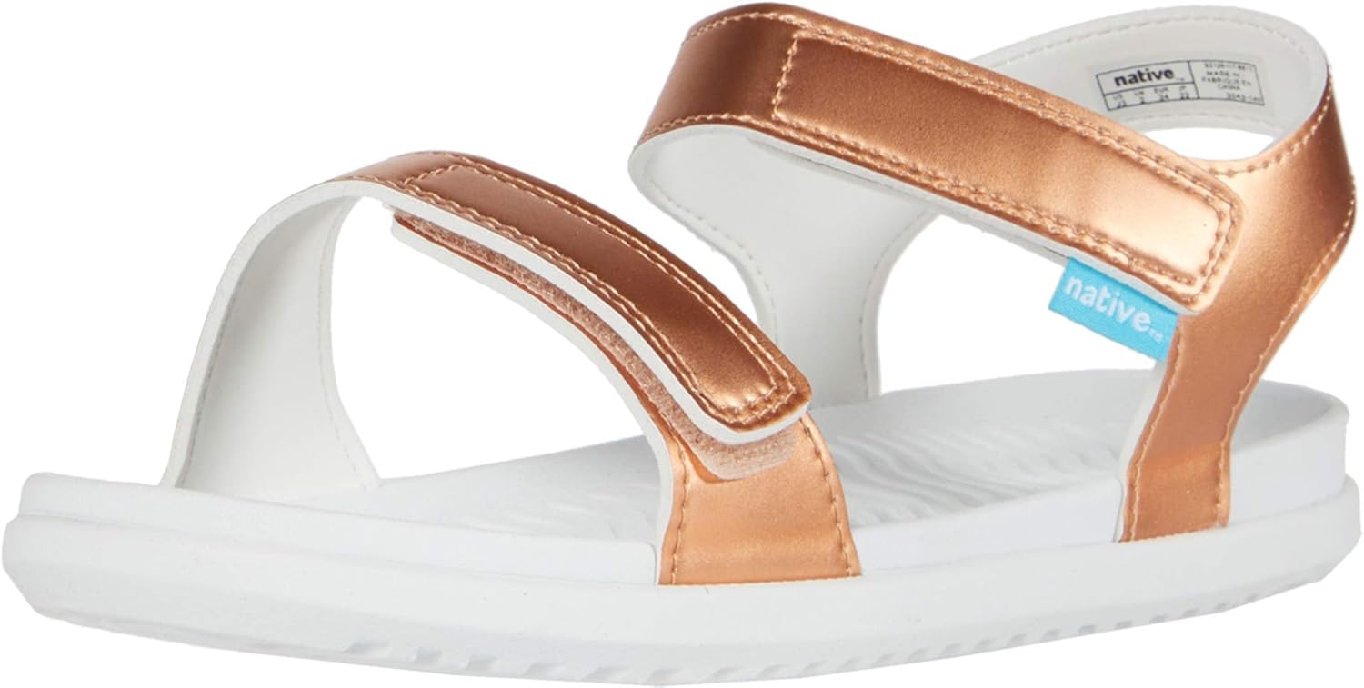 charley child waterproof flat vegan sandal