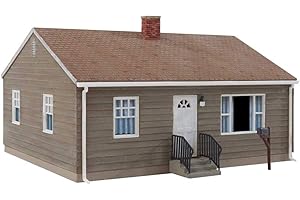 Walthers Cornerstone Postwar Prefab House HO Scale Model Kit