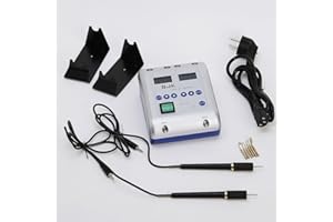 SUPER DENTAL SuperDental Electric Waxer Carving Double Pen Pencil Machine w/ 6 Wax Pot Tips Lab Equipment