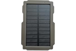Trail Game Camera Solar Panel Kit 3000mAh 6V-12V Rechargeable Solar Charger for Hunting Camera