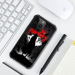TnXee Compatible with iPhone 14 Pro Case,Crow Ninja