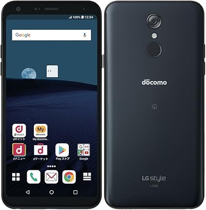 Amazon Co Jp Docomo Lg Style L 03 K Black Black White Lom Electronics Cameras