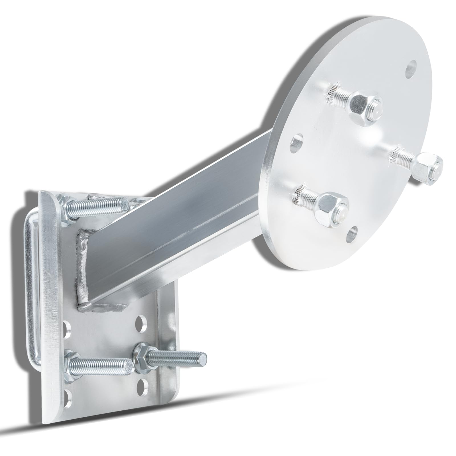 Photo 1 of 3001.0064 Heavy-Duty High-Mount Spare Tire Carrier Fit for 5 & 6-Hole Tires Up to 16” and 3" and 4" Trailer Frames