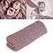 Tinksky Long Ripple Wrap, DIY Newborn Baby Photography Wrap-Baby Photo Props Favors Christmas Gift (Orange)