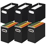 Tunnkit File Organizer, Cardboard File Box for
