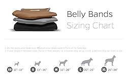 Pet Parents® Washable Belly Bands for Male Dogs