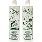 Nutrine Garlic Shampoo Unscented 20 Ounce (591ml) (Pack of 2)