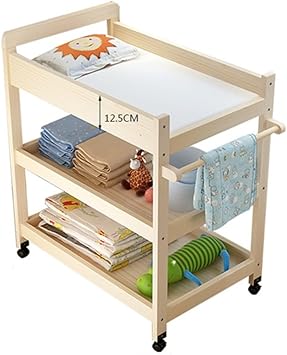 pine baby changing table