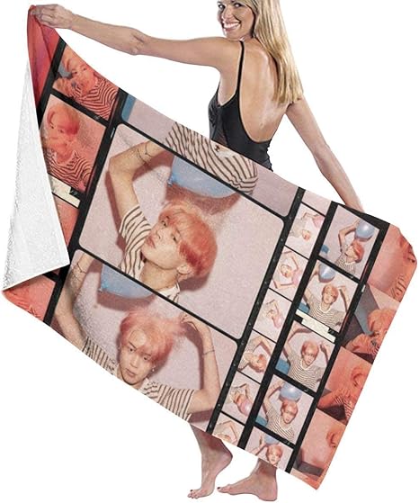 Amazon Co Jp 防彈少年團 ぼうだんしょうねんだん Bts 朴智旻 パクジミン Jimin ジミン ビーチタオル バスタオル グッズ 大判 マイクロファイバー グッズ ポリエステ ポリアミド 吸水 速乾 家庭用 お風呂 プール ジム おしゃれ 人気 ホーム キッチン