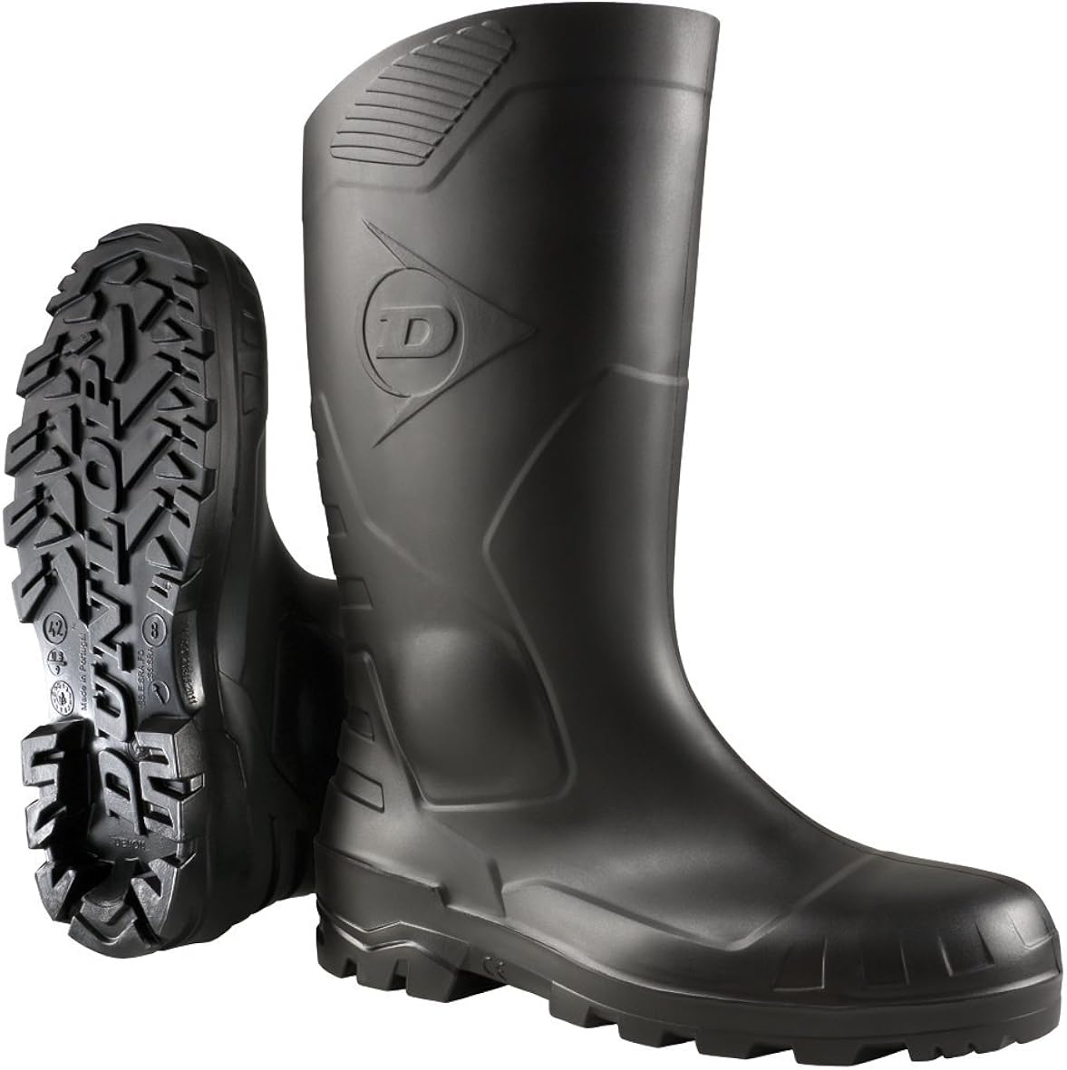 Dunlop Devon Unisex Black Safety Wellington Boots Amazon.co.uk