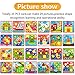JoyGrow 2 in 1 Button Art Color Matching Mosaic Pegboard Set Toddler Toys Color & Geometry Shape Cognition Skill Learning Educational Toys for Boys Girls (72 PCS Buttons and 24 templates )