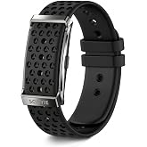 SOUYIE Smart Bracelet for Men Women, 24/7 Health Activity Fitness Trackers | Screenless, Sleep Tracker, 24/7 Heart Rate/Blood Pressure/SpO2/HRV/Stress Monitor, 170+ Sports Modes, 1ATM, Free APP, 2 Bands