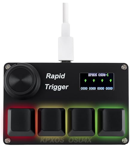 demo① Amazon.com: BTXETUEL SayoDevice CM51 Rapid Trigger Keyboard for